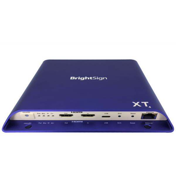 BrightSign XT1144 lettore multimediale Blu, Bianco 4K Ultra HD 4096 x 2160 Pixel Wi-Fi