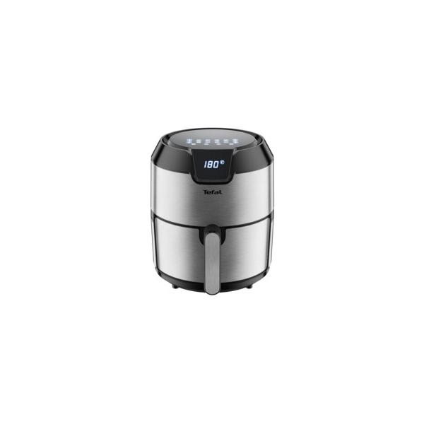 Tefal Easy Fry EY401D Singolo 4,2 L Indipendente 1500 W Friggitrice ad aria calda Nero, Acciaio inox (Tefal Easy Fry EY401D frituregryde Enk)