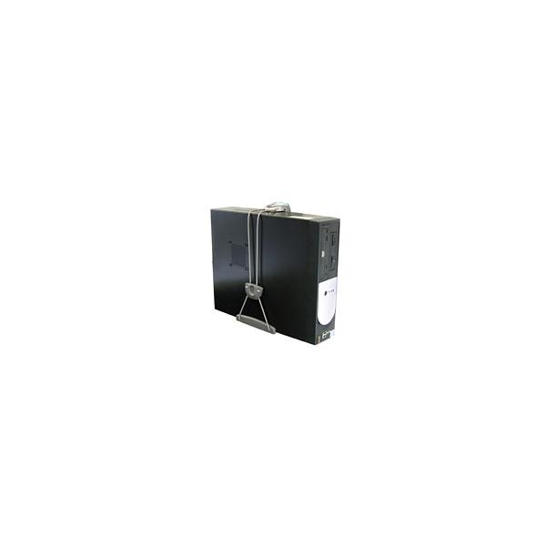 Ergotron Universal CPU Holder Supporto per CPU da tavolo Grigio (UNIVERSAL CPU HOLDER DARK GREY - 22.7KG F DIFFERENT SURFACES)