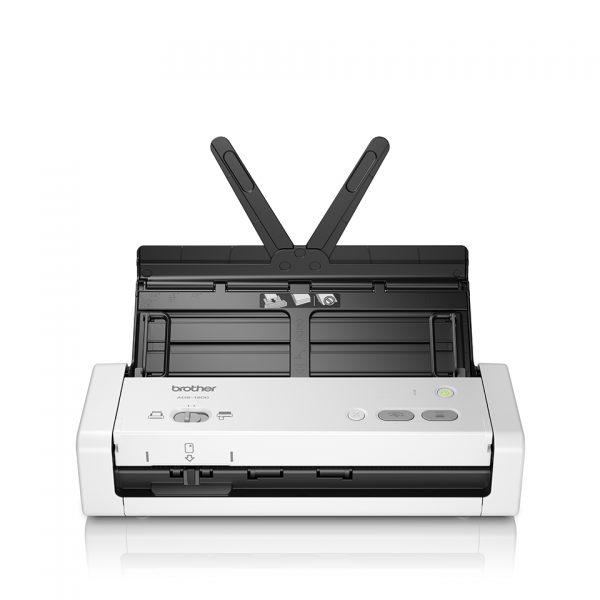 Brother ADS-1200 scanner 600 x 600 DPI Scanner ADF Nero, Bianco A4