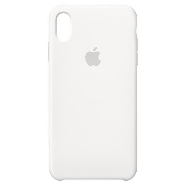 Apple Iphone Xs Max Cover Originale In Silicone Colore Bianco