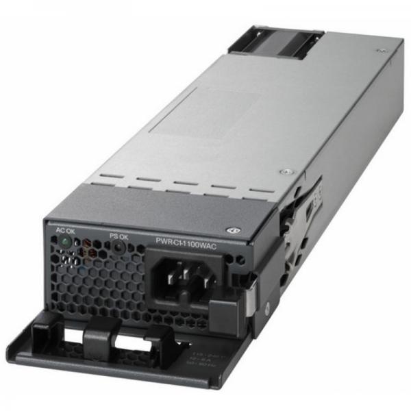 Cisco - Alimentatore - hot-plug (modulo plug-in) - 80 PLUS Platinum - CA 115-240 V - 1100 Watt - per Catalyst 9300 (1100 Watt), 9300 (Higher Scale) (1100 Watt), 9300L (1100 Watt)