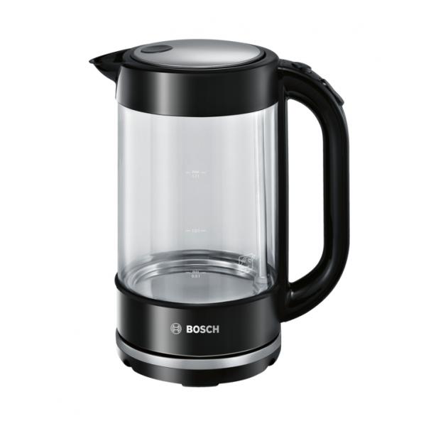 Bosch TWK70B03 bollitore elettrico 1,7 L 2400 W Nero, Trasparente (Bosch TWK70B03 - kedel - sort)