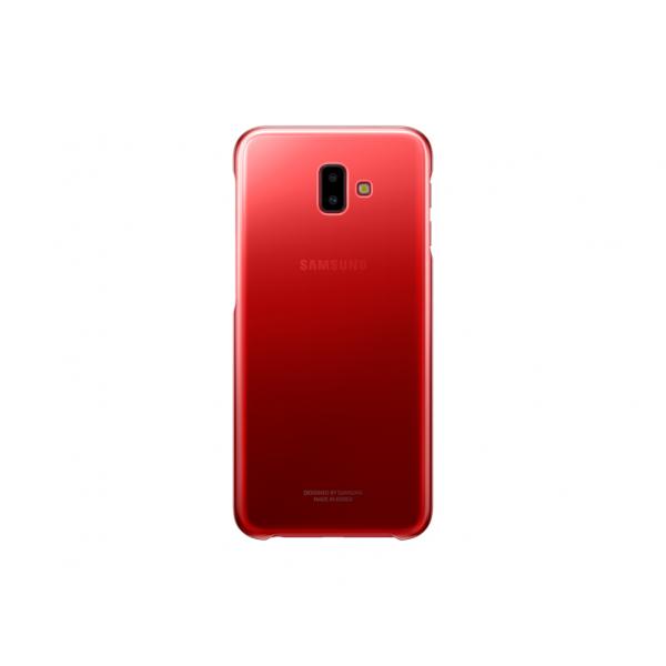 Samsung cover Gradation per Galaxy J6+ § Rosso