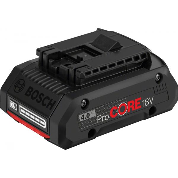 Bosch ProCORE 14V 4.0Ah Professional Batteria Nero (Bosch ProCORE18V COMPACT batteri)