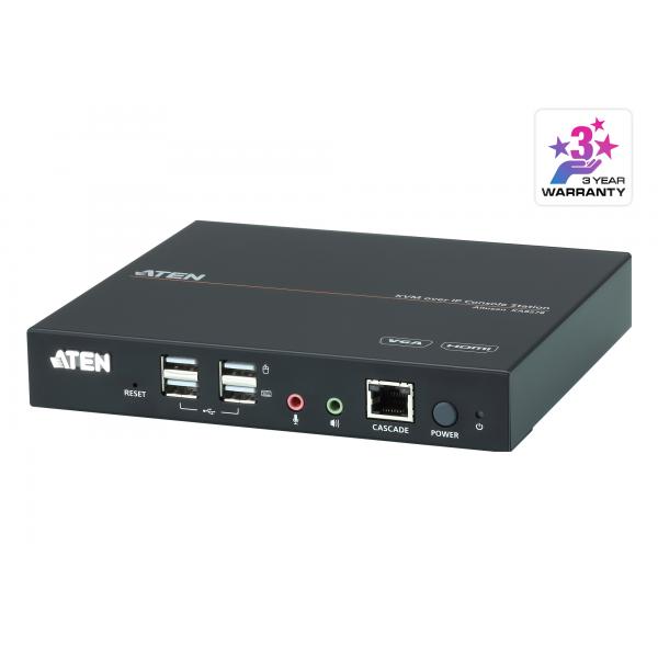 Aten KA8278 switch per keyboard-video-mouse (kvm) Montaggio rack Nero