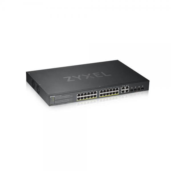 Zyxel GS1920-24HPv2 Gestito L2/L3/L4 Gigabit Ethernet [10/100/1000] Supporto Power over Ethernet [PoE] Nero (Zyxel GS1920-24HPv2 Managed Gigabit Ethernet [10/100/1000] Black Power over Ethernet [PoE])