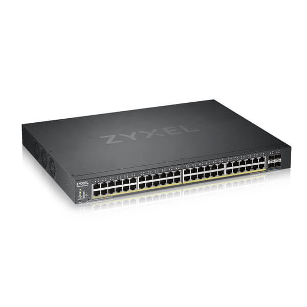 Zyxel XGS1930 52 Gestito L3 Gigabit Ethernet [10/100/1000] Supporto Power over Ethernet [PoE] Nero (ZyXEL XGS1930-52HP 48-port GbE Smart Managed Switch)
