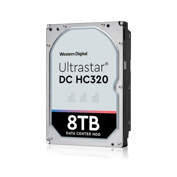 Western Digital DC HC320 3.5 8 TB Serial ATA III (3.5IN 26.1MM 8000GB 256MB,7200 SATA ULT 512E TCG DC HC320)