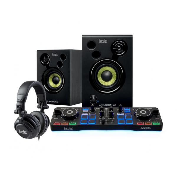 Hercules DJ Starter Kit controller per DJ Mixer con controllo DVS (Digital Vinyl System)