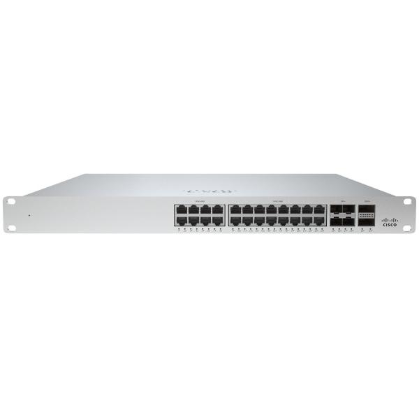 Cisco Meraki Cloud Managed MS355-24X2 - Switch - L3 - gestito - 24 x 1/2.5/5/10GBase-T + 4 x 10 Gigabit SFP+ + 2 x 40 Gigabit QSFP+ - desktop, montabile su rack - UPOE