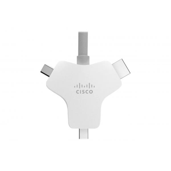 Cisco Multi-head - Cavo dati / audio / video - HDMI maschio a HDMI, Mini DisplayPort, 24 pin USB-C maschio - 9 m - per Webex Room Kit Mini - No Encryption and No Radio, Room Kit Pro