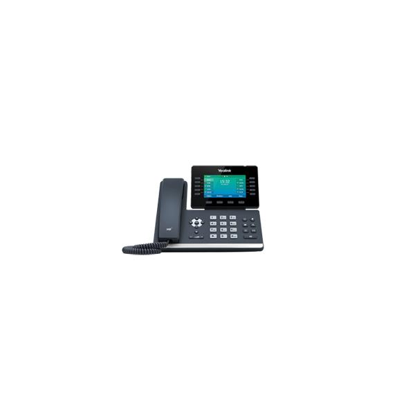 Yealink SIP-T54W telefono IP Nero 10 linee LCD Wi-Fi (Ip Phone Black 10 Lines Lcd - Wi-Fi - Warranty: 12M)
