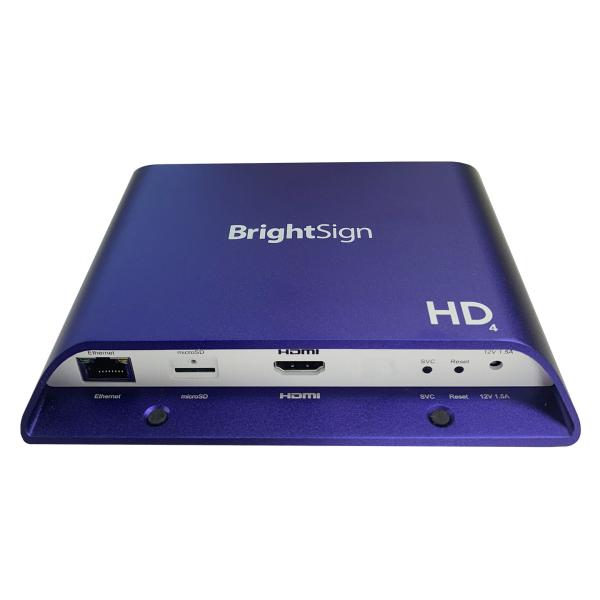 BrightSign HD224 lettore multimediale 3840 x 2160 Pixel 1.0 canali Viola