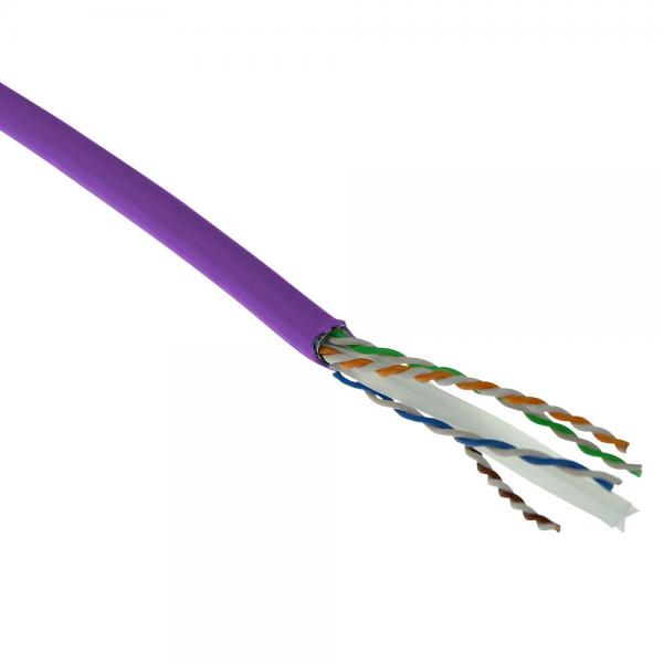 ACT FS6015 cavo di rete Viola 500 m Cat6 F/UTP (FTP)