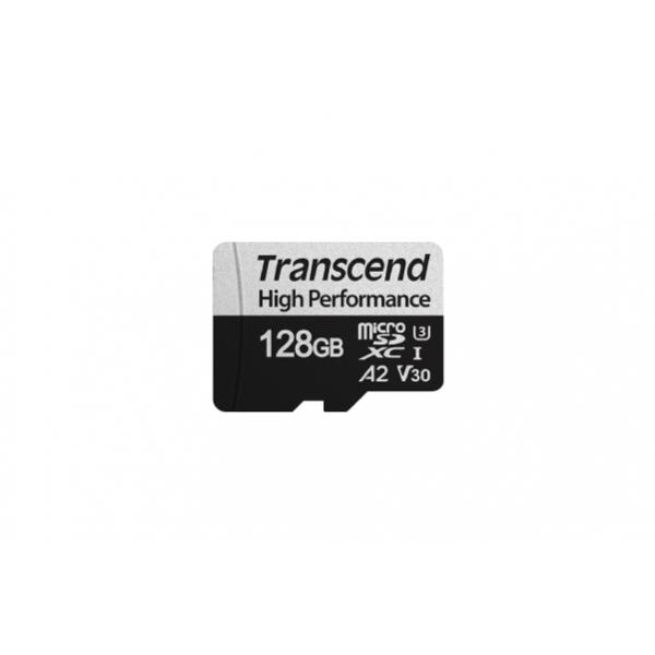 Transcend TS128GUSD330S 128GB MICROSD W/ ADAPTER UHS-I