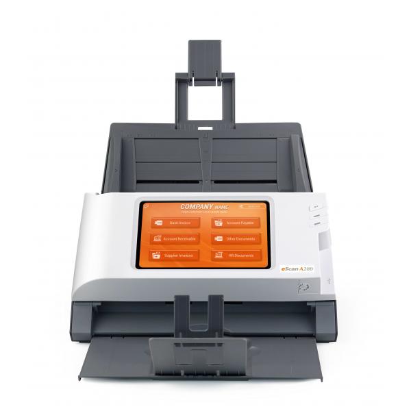 Plustek eScan A280 Enterprise 600 x 600 DPI Scanner ADF Nero, Bianco A4
