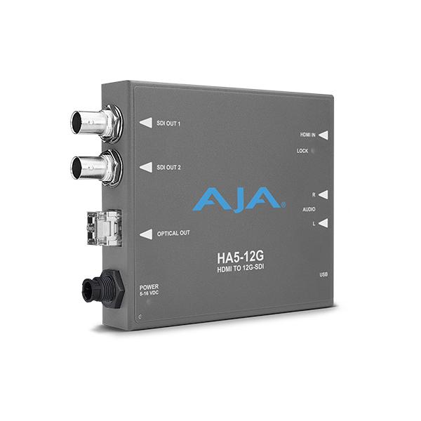 AJA HA5-12G-T convertitore video Convertitore video attivo 4096 x 2160, -