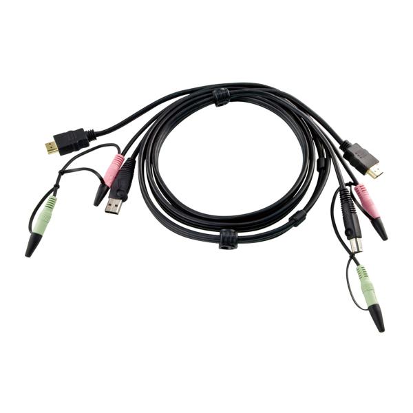 USB HDMI KVM Cable 1.8m