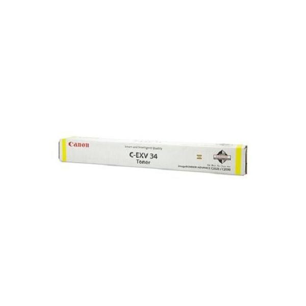 Canon C-EXV 34 cartuccia toner 1 pz Originale Giallo