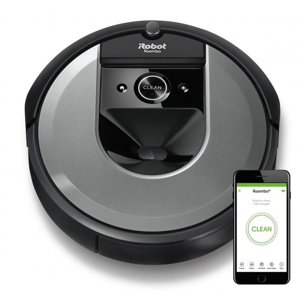 Irobot Roomba I715040 Aspirapolvere Robot Nero, Grigio