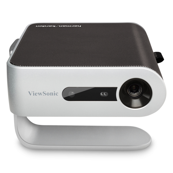 Viewsonic M1+ videoproiettore Proiettore a corto raggio 125 ANSI lumen LED WVGA [854x480] CompatibilitÃ  3D Argento (M1+ LED Projector - Kardon Portable Projector - Warranty: 36M)