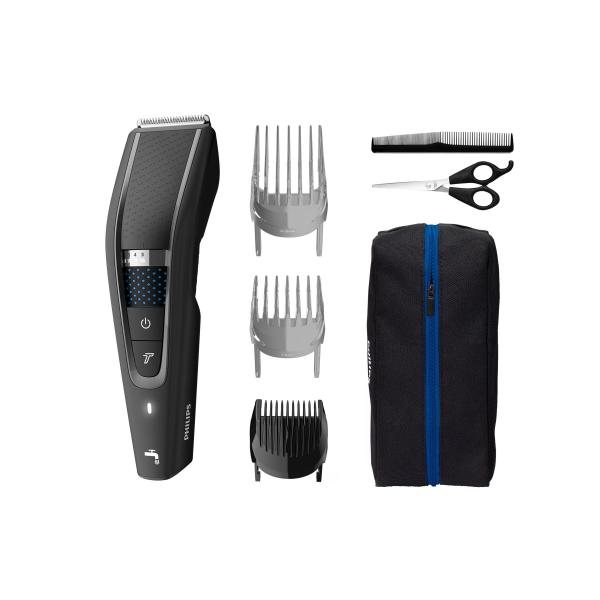 Philips HC5632/15 Hairclippers 5000 - Tagliacapelli, Wet&Dry, Autonomia 90 Minuti, Kit Bar...