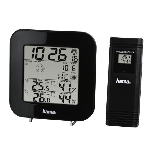 Hama EWS-200 Nero Batteria (Hama EWS-200 Schwarz Batterie/Akku [00)