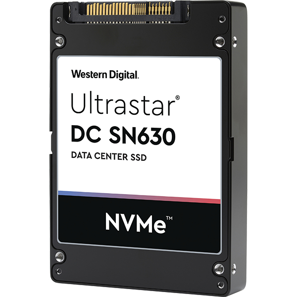 Western Digital Ultrastar DC SN630 2.5 3,84 TB U.2 3D TLC NVMe (ULTRASTAR 3840GB PCIE TLC,DC SN630 SFF-7 7.0MM RI BICS3)