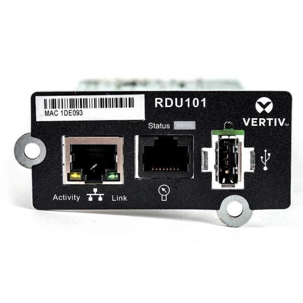 Vertiv IntelliSlot RDU101 Interno Ethernet 100 Mbit/s (INTELLISLOT COMMS CARD ACCS)