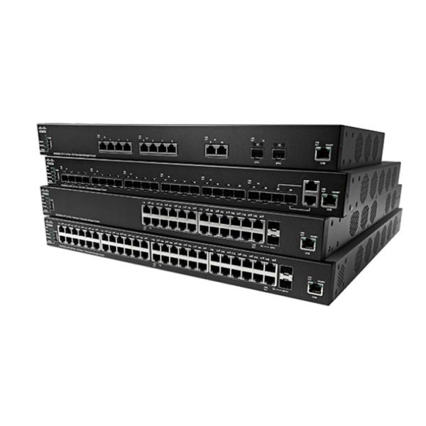 24-PORT 10GBASE-T STACKABLE MANAGED SWITCH