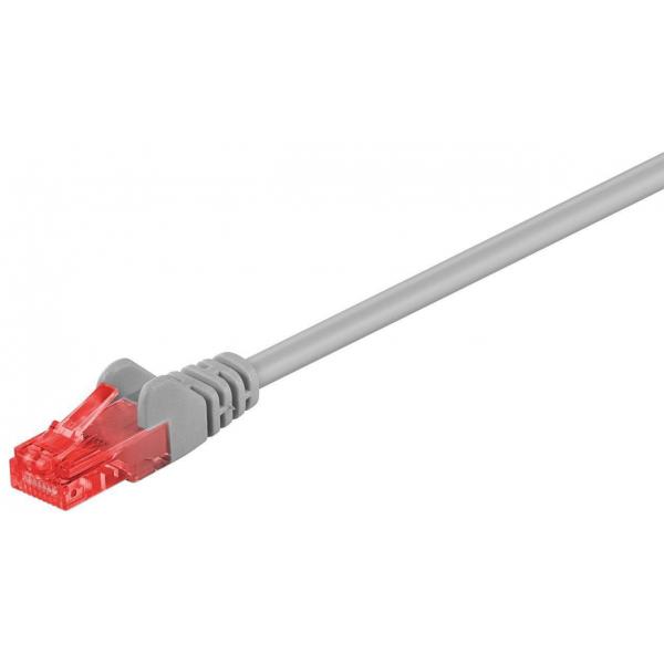 Microconnect B-Utp630 Cavo Di Rete Grigio 30 M Cat6 U/utp [utp] (u/utp Cat6 30m Grey Pvc - Unshielded Network Cable, - Pvc, 4x2xawg 26 Cca - Warranty