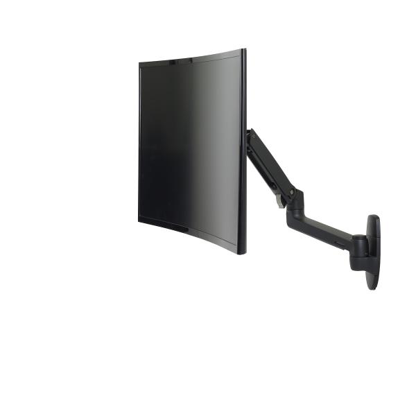 Ergotron LX Series LX Wall Monitor Arm 86,4 cm [34] Nero Parete (LX WALL MOUNT LCD ARM - MATTE BLACK)