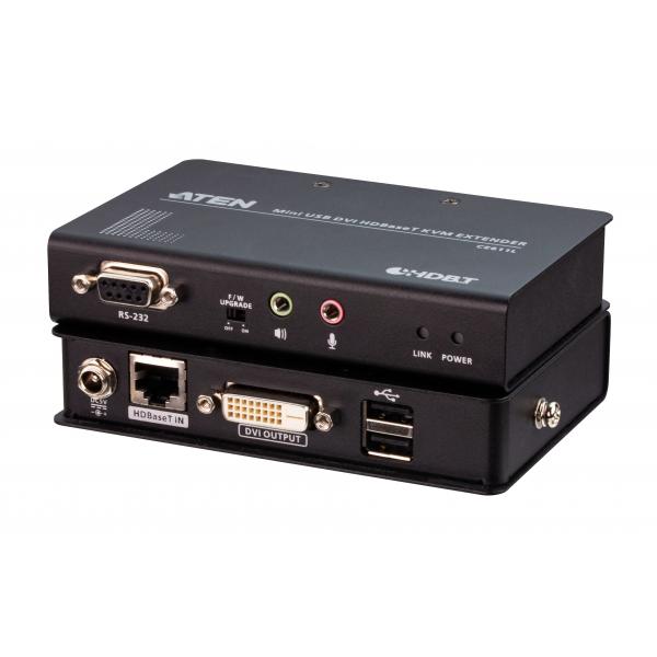 Aten Extender KVM Mini USB DVI HDBaseT™ (1920 x 1200 a 100 m)
