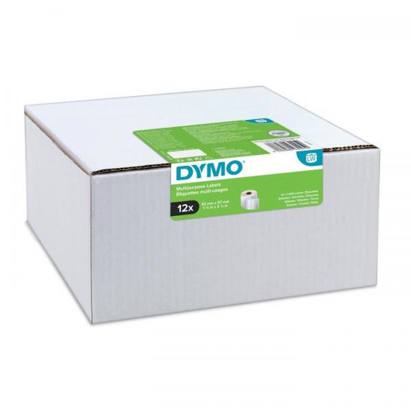 DYMO LW - Etichette multiuso - 32 x 57 mm - 2093095 (Dymo 2093095 LW Multipurpose Labels 32 x 57mm 12 pack)