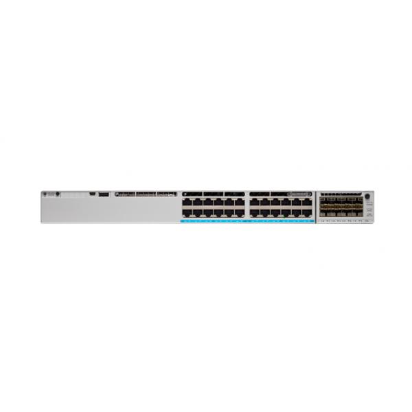 Cisco Catalyst 9300L - Network Advantage - switch - L3 - 24 x 10/100/1000 + 4 x 10 Gigabit SFP+ (uplink) - montabile su rack