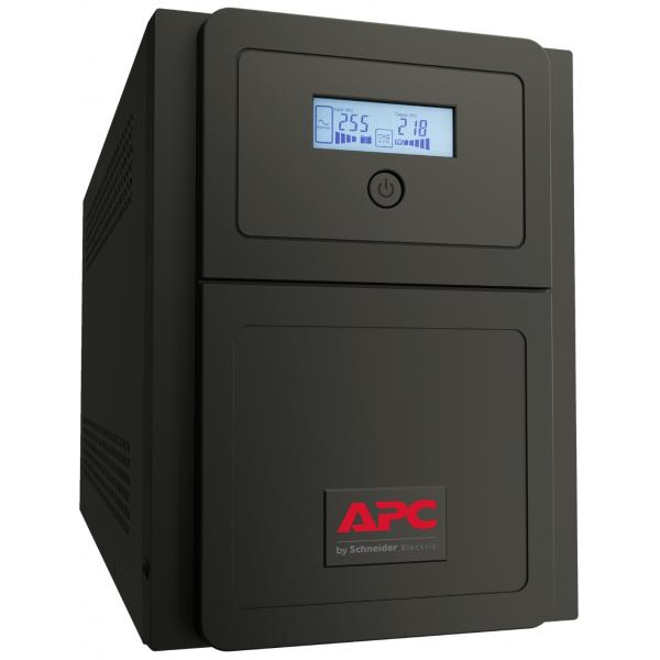APC SMV1000CAI EASY UPS GRUPPO DI CONTINUITA' AVR 700 W 1.000 Va CONNETTORI 6 X AC INTERFACCIA LCD