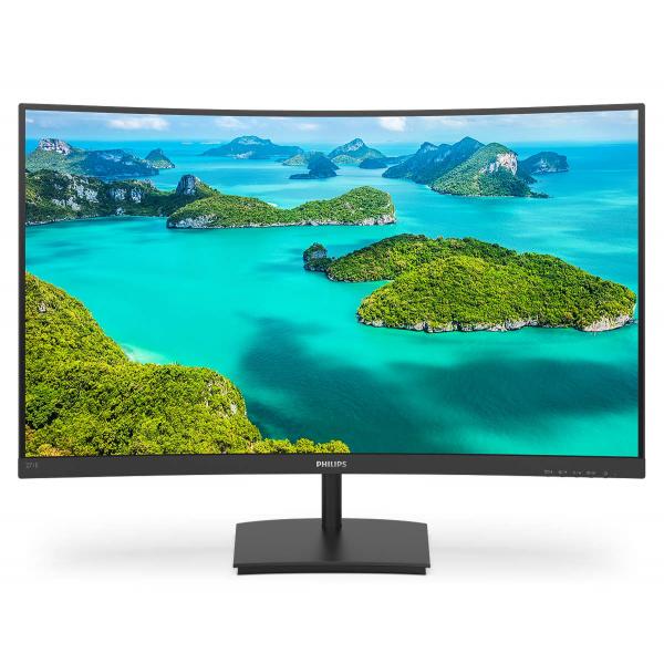 Philips E Line 271E1SCA/00 LED display 68,6 cm [27] 1920 x 1080 Pixel Full HD LCD Nero (271E1SCA 27IN W-LED CURVED FHD - 16:9 4MS 3000:1 250CDM2)