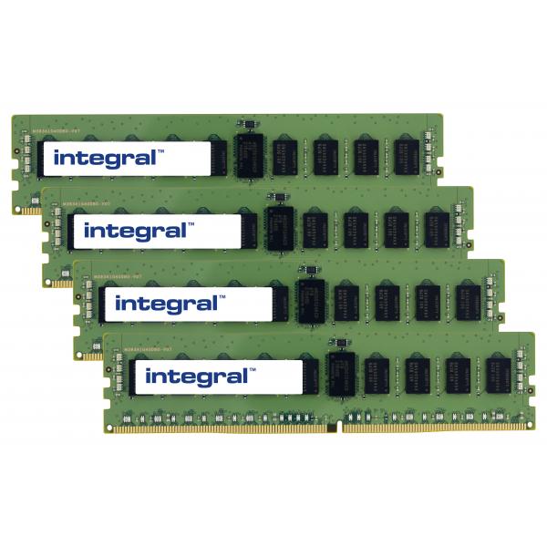 Integral 128GB [4x32GB] SERVER RAM MODULE kit DDR4 2400MHZ PC4-19200 REGISTERED ECC RANK2 1.2V 2GX4 CL17 memoria Data Integrity Check [verifica integritÃ  dati] (128GB [4x32GB] SERVER RAM MODULE kit DDR4 2400MHZ PC4-19200 REGISTERED ECC RANK2 1.2V 2GX4 CL17 INTEGRAL)