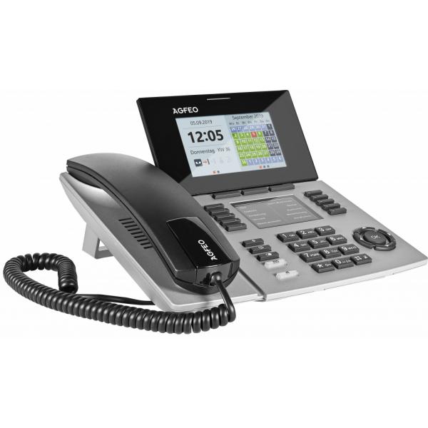 AGFEO ST 56 telefono IP Argento LCD (ST 56 IP SENSORFON SILVER - TELEPHONE SYSTEM)