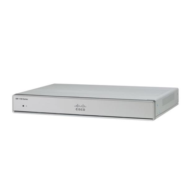 Cisco Integrated Services Router 1121 - - router - switch a 4 porte - 1GbE - Porte WAN: 2