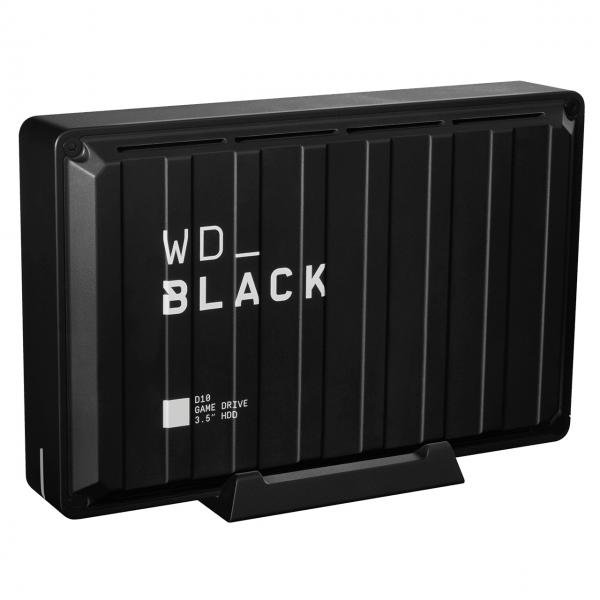 Western Digital D10 disco rigido esterno 8000 GB Nero, Bianco