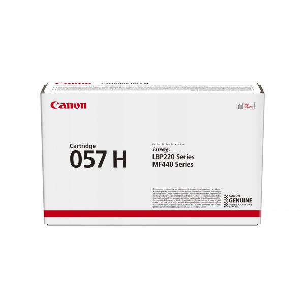 Canon i-SENSYS 057H cartuccia toner 1 pz Originale Nero (Canon 3010C002 [057H] Toner black 10K pages)