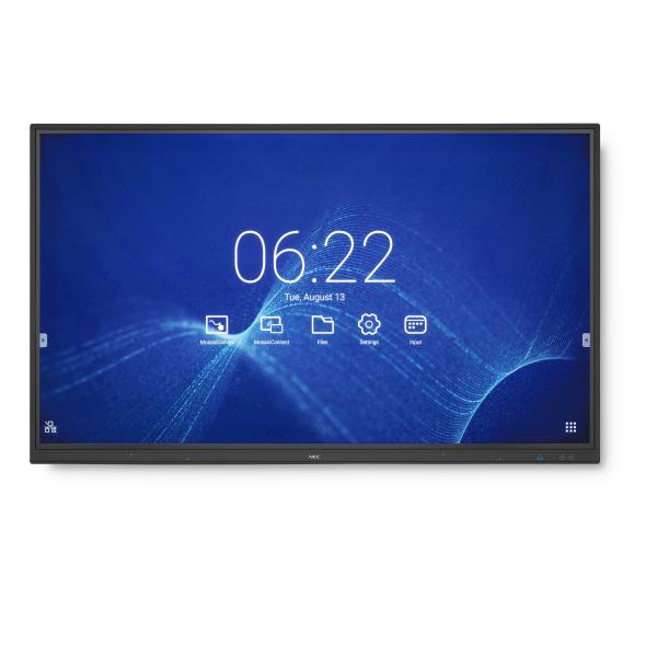 NEC MultiSync CB751Q 190,5 cm (75") LED 4K Ultra HD Touch screen Pannello piatto interatti...
