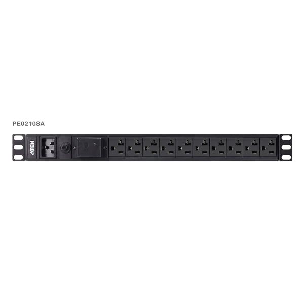 1U 16A 10Port Basic PDU
