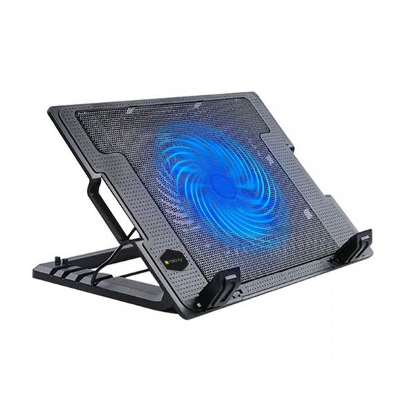 Techly Supporto per notebook fino a 17.3'' con sistema di raffreddamento