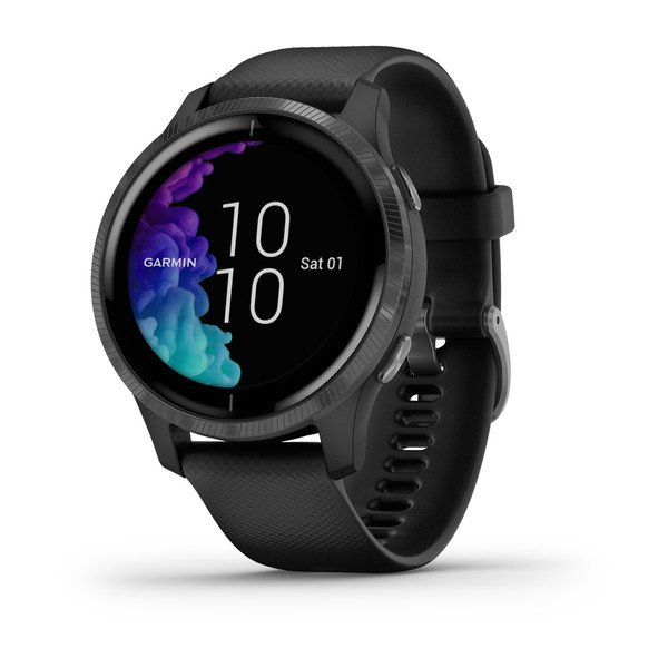 Garmin Garmin Venu - Smartwatch GPS con schermo amolizzato - Grigio / Nero