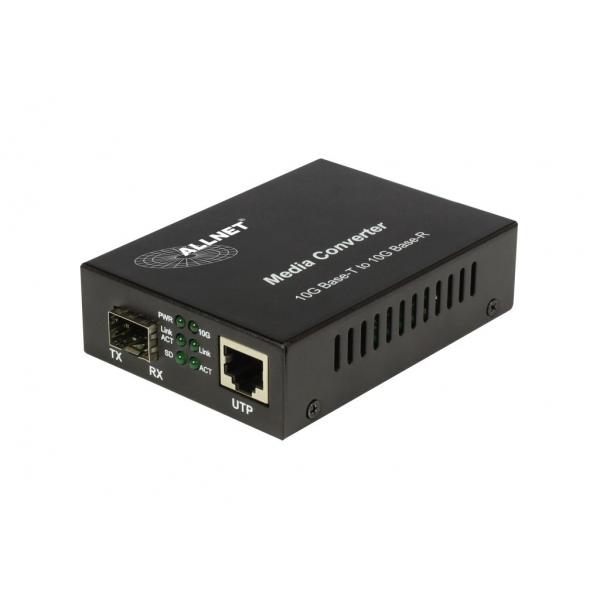 ALLNET ALL-MC109-SFP+ convertitore multimediale di rete 10000 Mbit/s Nero