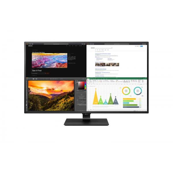 LG 43BN70U-B monitor piatto per PC 109,2 cm (43") 3840 x 2160 Pixel 4K Ultra HD Nero