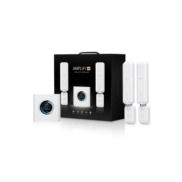 AmpliFi HD Dual-band [2.4 GHz/5 GHz] Wi-Fi 5 [802.11ac] Bianco 5 (HD Home Wi-Fi System - UK - Version / adapter with Router - and 2 Mesh Points UK power plugs - Warranty: 24M)